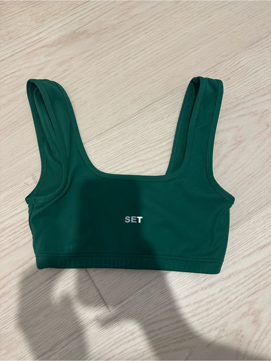 SET Active Other - SET Active Deep Green Sports Bra